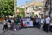 برگزاری اردوی کوه گشت روستای آهار ویژه کارکنان شبکه بهداشت و درمان شهرستان ری